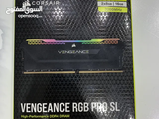 Corsair vengeance rgb pro 16gb(8x2) 3200mhz DDR4