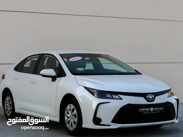 Toyota Corolla 1.6L 2022 GCC accident-free, in excellent condition  888 P.M