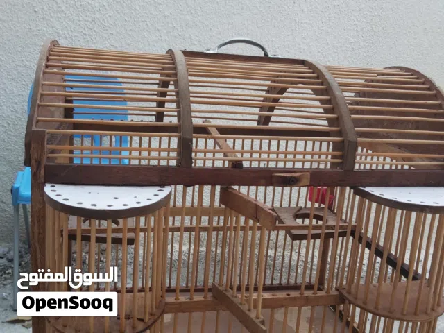 قفص بلابل للبيع طول 60 وعرض40وارتفاع مقوس60