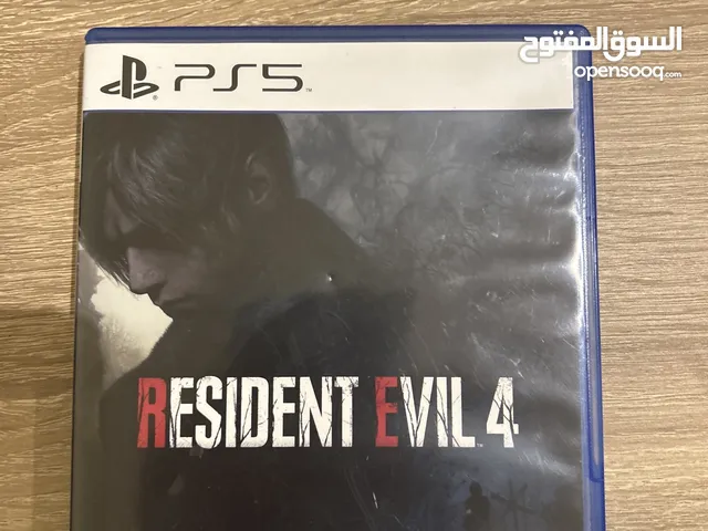 شريط سوني 5 resident evil 4 remake