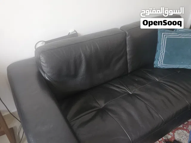 black leather sofa from Freedom australia