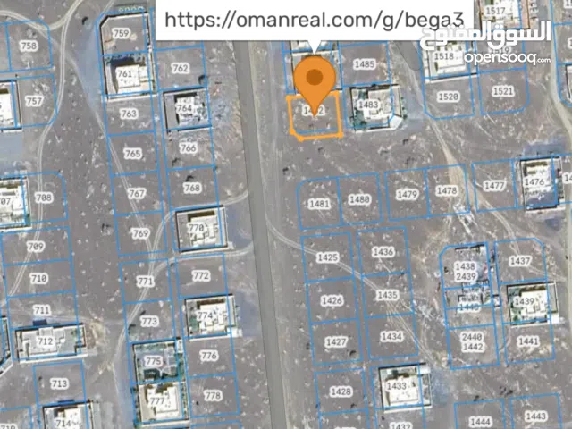 ارض سكنيه بهلا جبرين 3 كورنر 768متر ب11500ريال للشاري الجاد فقط