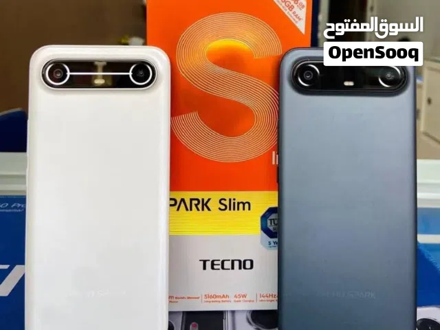 تكنو سبارك سليم جديد بالكرتونة 256 جيجا 16 رام