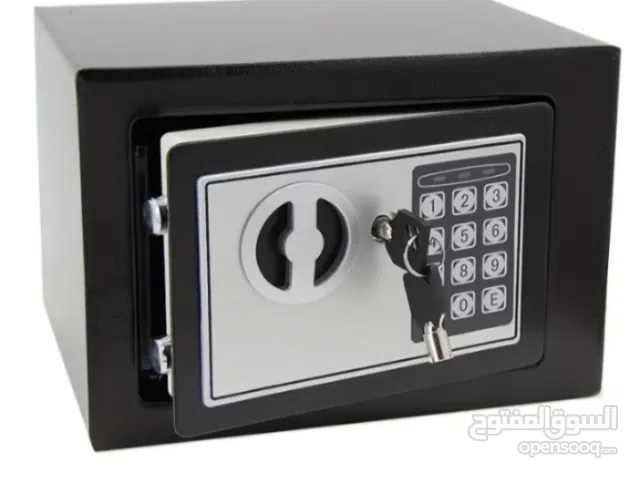 New metal Safe box with keys and password