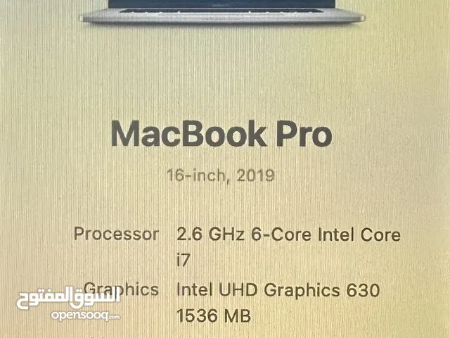 MacBook Pro. 2019