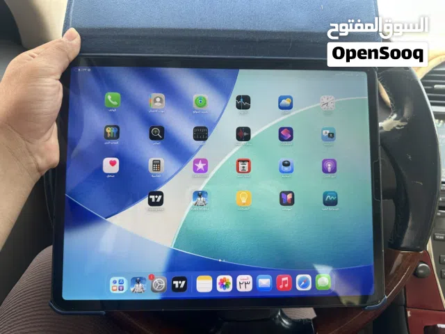 آيباد برو 12.9 إنش بسعة 512 جيجابايت بحالة ممتازة من أبل