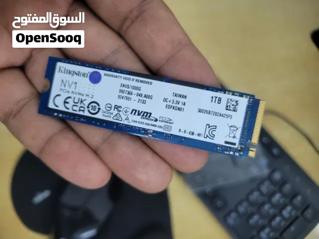 Kingston NVMe M.2 SSD 1TB capacity