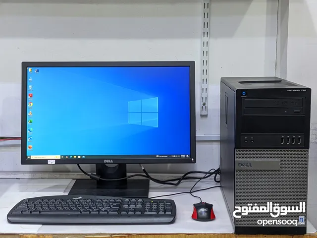 Dell Core i7 Computer Set 8GB Ram 256GB SSD 23" FHD Monitor - Ready To Use