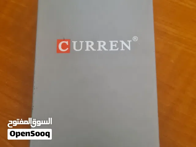 ساعة يد أنيقة من Curren جديدة بالكرتون – تصميم كلاسيكي فاخر
