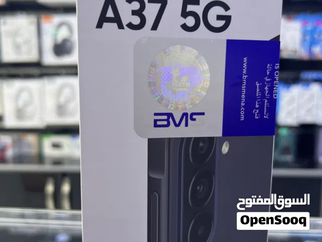 Samsung (A37) (256GB) (12RAM) متوفر جديد كلين داخل ليما موبايل بسعر مميز  فل بكج (عضمة+كفر+لزقة)