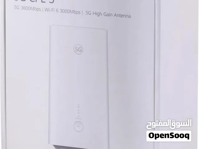 للبيع راوتر هواوي 5G CPE 5 (موديل H155-381) جديد مغلق بالكرتونة