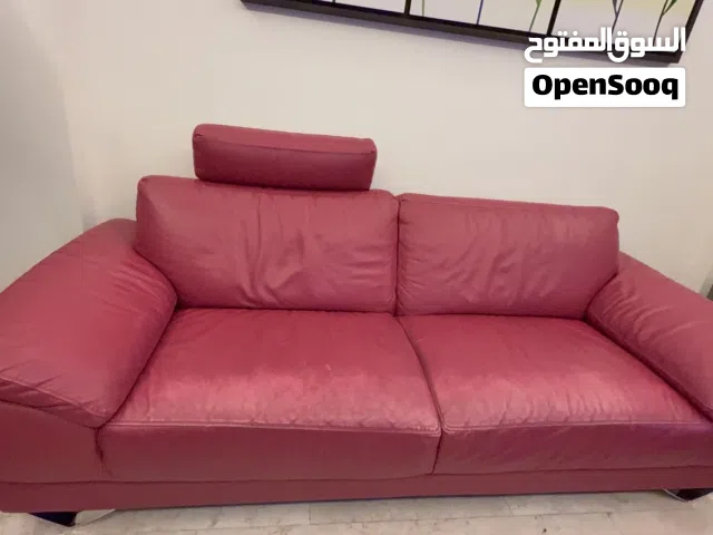 Real leather sofa