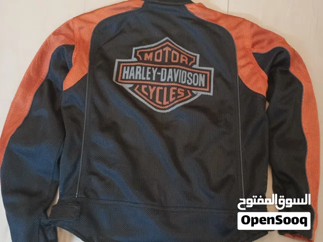 Harley Davidson jacket size m  جاكيت هارلي ديفيدسون صيفي بحاله الوكاله مقاس ميديوم
