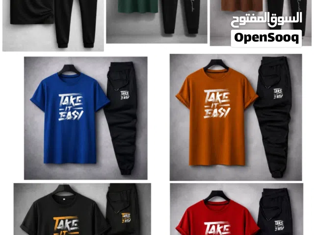 تراك  رجالي صيفي  ـــــــــــــــــــــــــــــــ القياسات المتوفرة S - M - L - Xl - Xxl - 3