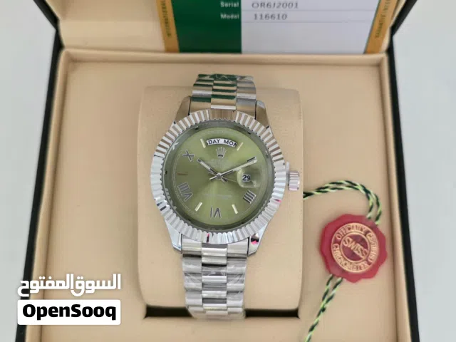 للبيع ساعة Rolex ديت جست (Rolex Datejust) فاخرة وجديدة بالكامل باقي التفاصل تجدونها في الوصف تحت