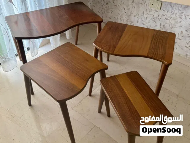 طاولات ضيافه عدد 4 .. بحالة الوكالة