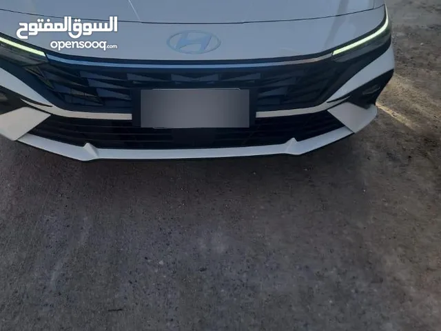 هيونداي النترا موديل 2025 رقم اربيل لون ابيض مكفوله من الشخط على وضع الشركة