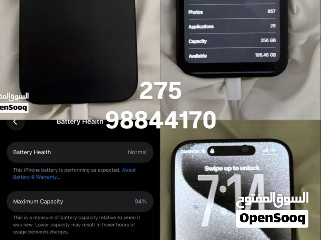 للبيع iPhone 15 Pro 256GB