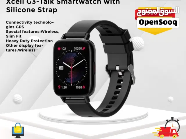 X.cell G3 TALKSmart watch, Heart Rate/Blood Pressure/Oxygen Level Monitoring, Magnetic Chargining