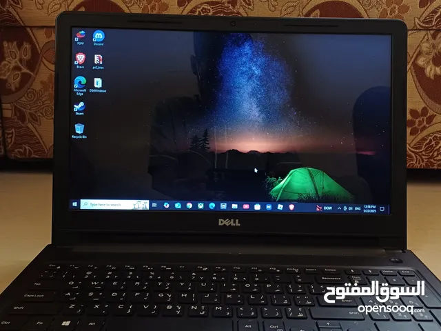 لابتوب دل قوي 12 رام وكرت شاشه مدمج للعمل المكتبي والالعاب