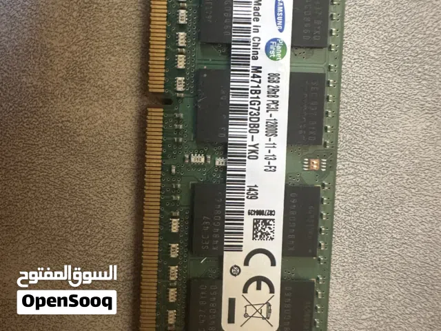 رام لابتوب Samsung 8GB DDR3L 1600MHz PC3L-12800S أصلية