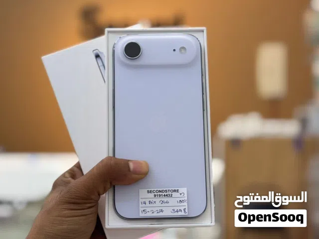 iPhone 17 Air 256 GB Fine and smooth condition phone