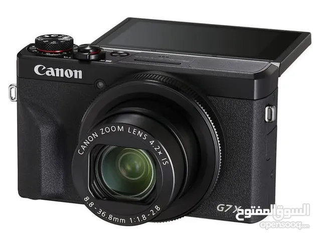 Canon Powershot G7X Mark III Digital Camera Black