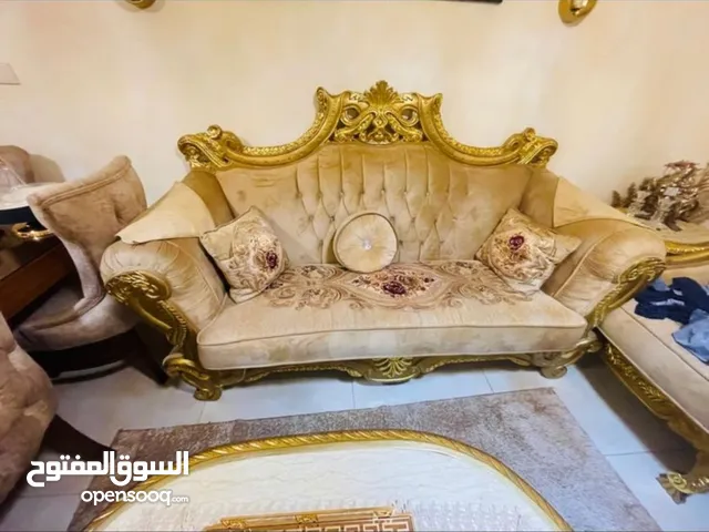 طقم كنب مصري حفر بحالة جديد