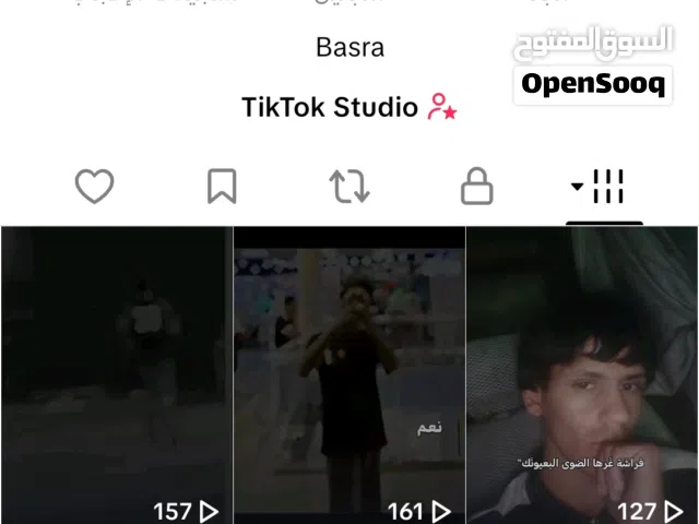 حساب تيك توك 2kتفاعل يخبل