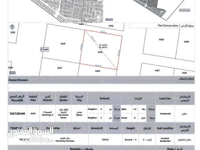 ارض للبيع في النعيمية  land for sale in naimyia