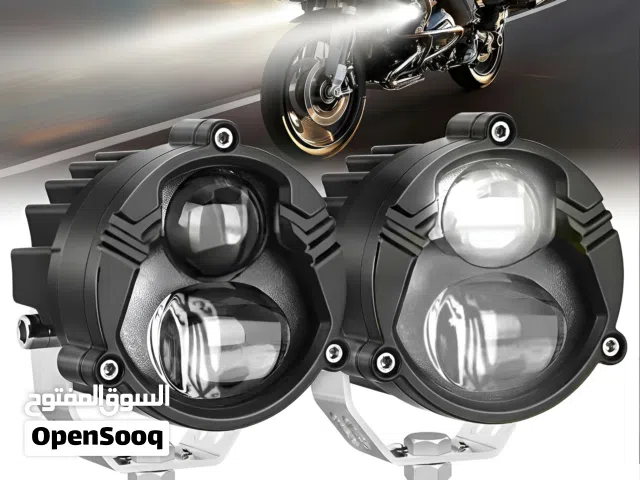 كشافات LED قوية للسيارات والدراجات – رؤية ليلية ممتازة، مقاومة للماء والغبار، تركيب سهل وعمر طويل