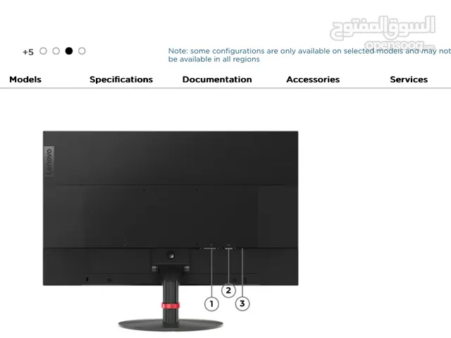 22" Lenovo monitors for sale  in Zarqa
