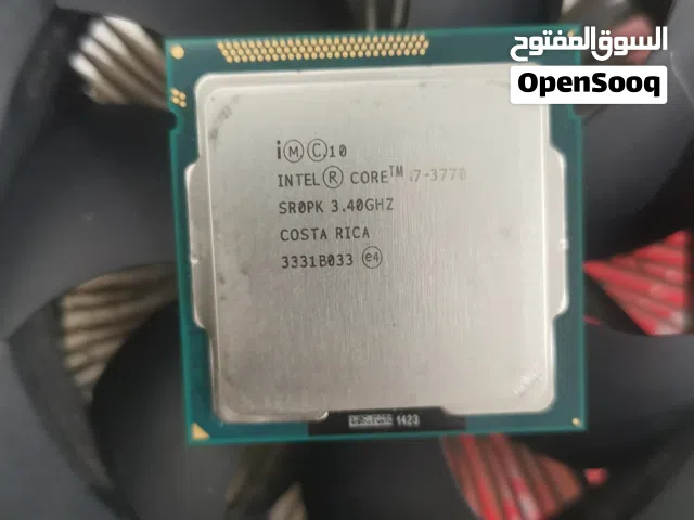 i7 3770 + 16GB arm 1600 +مع المبرد الخاص بي المعالج