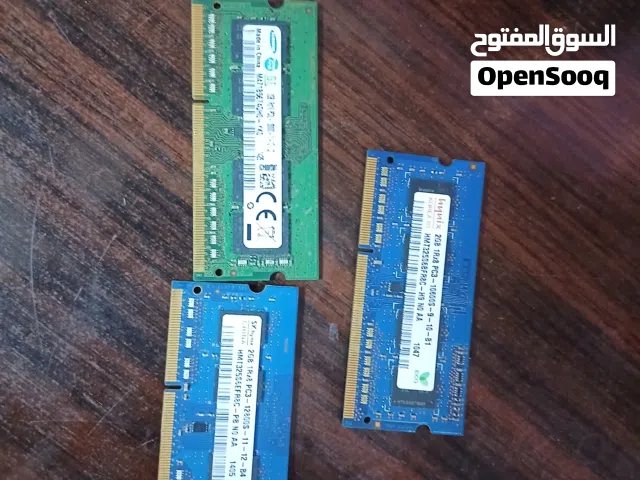 DDR3 laptop and computer ram 2bd each