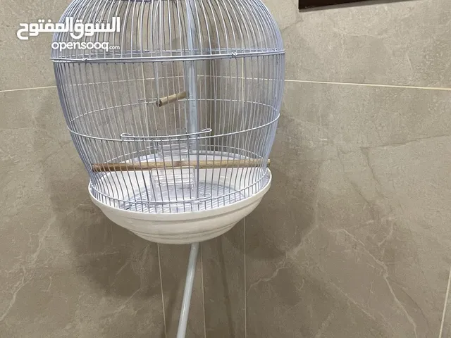 Parrot cage with stand