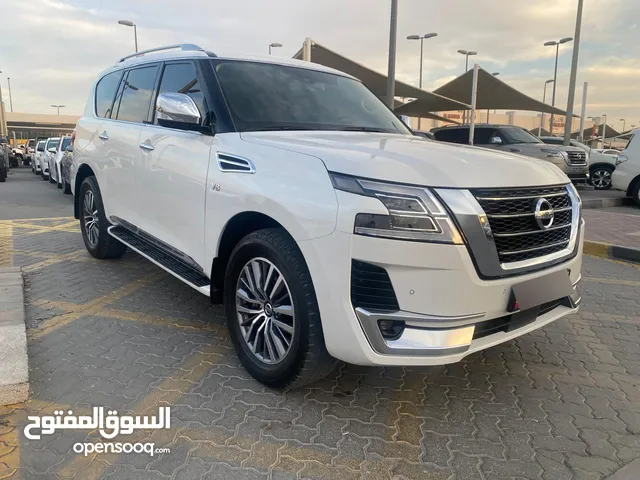 نيسان بترول تيتانيوم مكينه الكبيره خليجيNissan Patrol 2020 LE V8 Titanium GCC