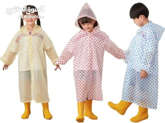 معطف مطر للأطفال بتصميم عصري موجود الألوان Children”s rain cost have corell