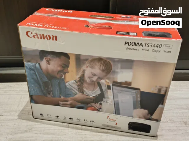 للبيع طابعة Canon PIXMA TS3440 بحالة ممتازة
