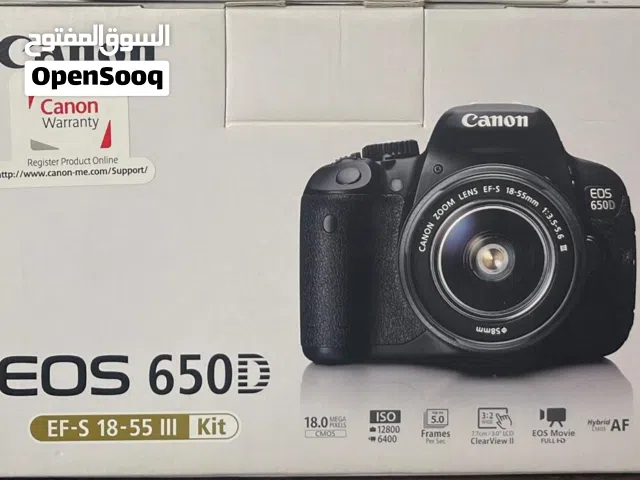canon EOS 650D & Canon lens EFS18.-200MM - F/3.5-5.6 IS