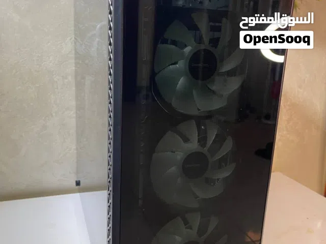 Professional Black Panoramic Gaming Case - Dual Glass & High Airflow