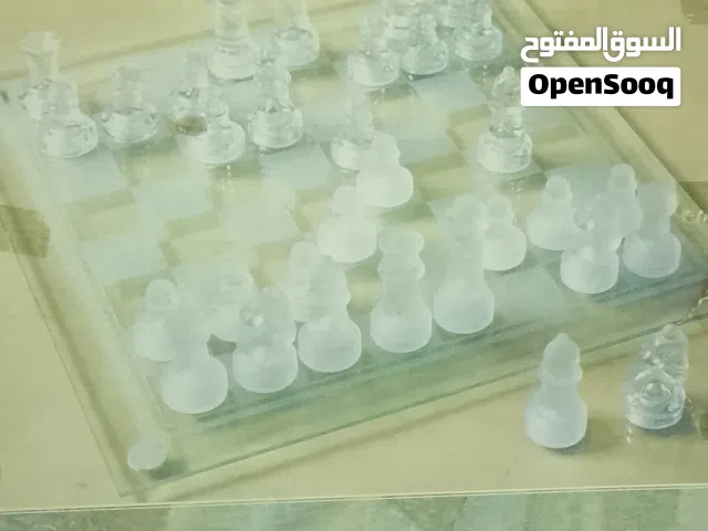Glass Chess Set