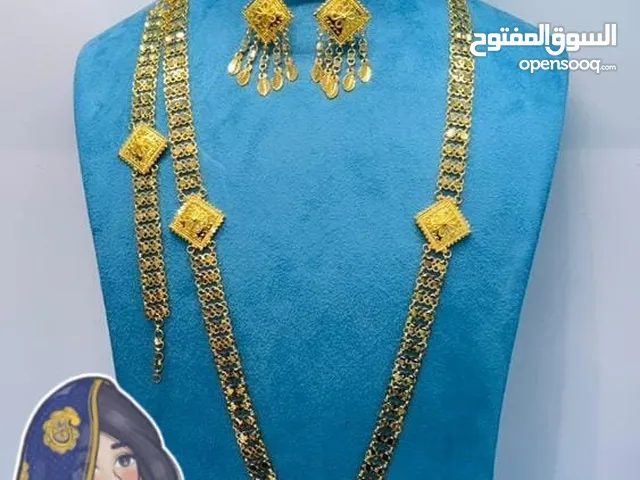 فضه اصلية عمانية عيار 925 مطليات ذهب عيار21 بضماان 6شهور