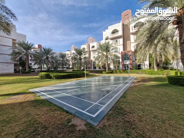 3 + 1 BR Spacious Apartment with Large Balcony and Pool View in Muscat Oasis