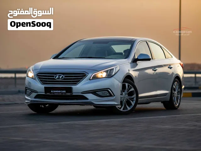 HYUNDAI SONATA 2017 SILVER color BEST PRICE BAHRAIN SPEC STYLISH & COMFORTABLE SEDAN