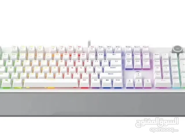 بحاله الوكاله شبه جديد Keyboard fanatic max pro mechanical سويتش ازرق