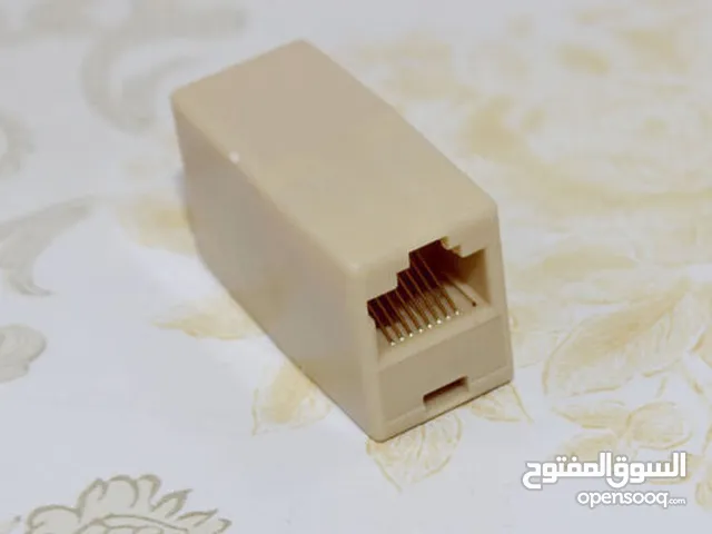 RJ45 Coupler @ لتوصيل سلكين انترنت