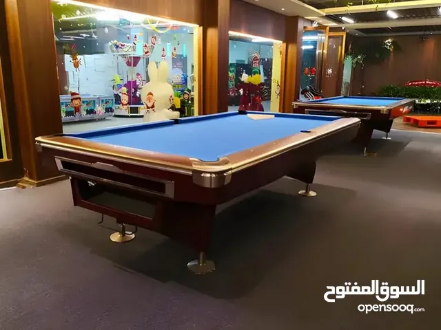 طاولات بلياردو  و تنجيد وتركيب