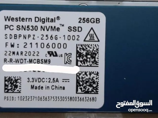 هارد ويسترن ديجيتال NVMESSD 256 جيجا