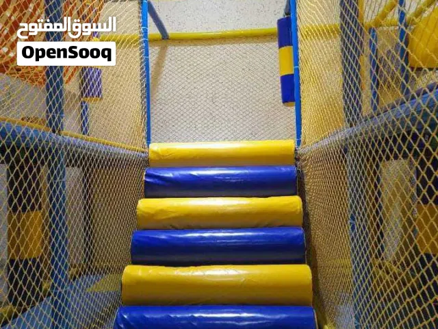 تفصيل درج سيفتي لبرك الطابات وجميع اكسسوارات المتاهات و سوفت بلي ومناطق الألعاب