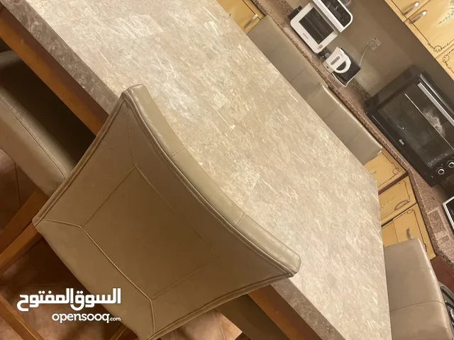 طاوله سفره مع الكراسي ل 6 اشخاص